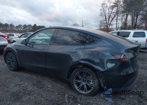 2025 Tesla Model Y Long Range Dual Motor Rear-Wheel Drive из США, поврежденный, VIN 7SAYGDED1SF227013